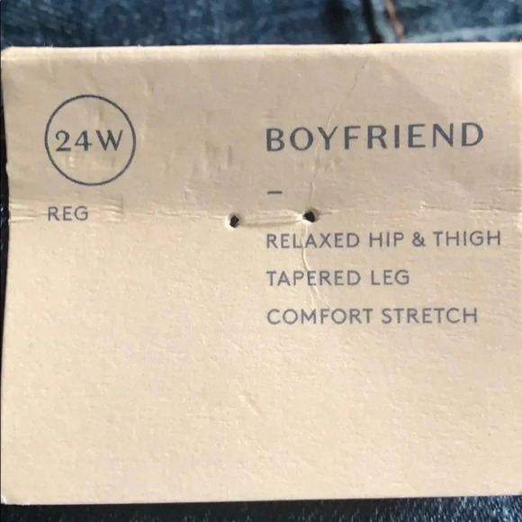 Universal Thread Mid-Rise Boyfriend Jeans Dark - Picture 13 of 13